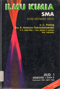 Image of ILMU KIMIA SMA EDISI KEENAM (REV)