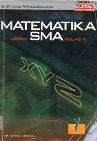 Image of MATEMATIKA JILID 1 UNTUK SMA KELAS X SEMESTER 1