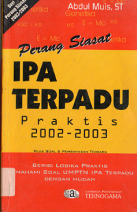 Image of PERANG SIASAT IPA TERPADU PRAKTIS 2002-2003