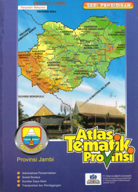 Image of Atlas Tematik Provinsi - Provinsi Jambi