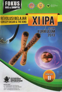 Image of Revolusi Belajar Konsep Dasar & The King XI IPA sesuai Kurikulum 2013 Semester II
