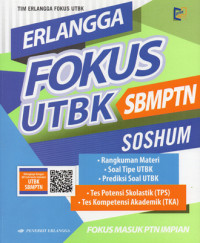 Image of ERLANGGA FOKUS UTBK SBMPTN SOSHUM