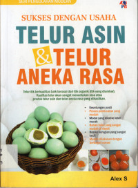 Image of SUKSES DENGAN USAHA TELUR ASIN & TELUR ANEKA RASA