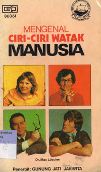 Image of MENGENAL CIRI-CIRI WATAK  MANUSIA