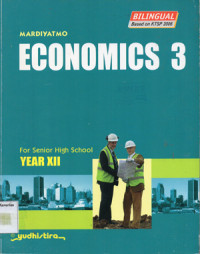 Image of ECONOMICS 3 For Senior High School Year XII