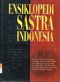 Image of ENSIKLOPEDI SASTRA INDONESIA