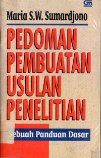 Image of PEDOMAN PEMBUATAN USULAN PENELITIAN