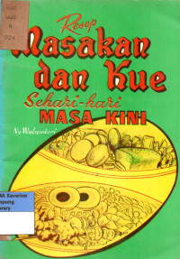 Image of Resep Masakan dan Kue sehari - hari Masa Kini