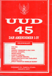 Image of UUD 45 dan Amandemen I-IV
