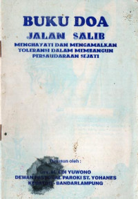Image of BUKU DOA JALAN SALIB