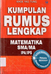 Image of KUMPULAN RUMUS LENGKAP MATEMATIKA SMA/MA IPA/IPS