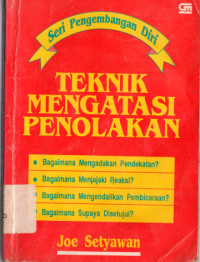 Image of Teknik Mengatasi Penolakan
