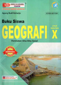 Image of Goegrafi untuk SMA/MA Peminatan Kelas X