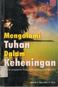 Image of Mengalami Tuhan dalam Keheningan