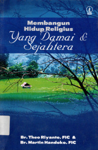 Image of Membangun Hidup Religius yang Damai & Sejahtera