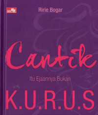 Image of Cantik itu ejaannya bukan K.U.R.U.S