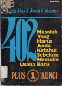 Image of 402 Masalah Yang Harus Anda Ketahui Sebelum Memulai Usaha Baru