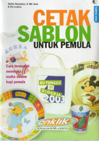 Image of CETAK SABLON UNTUK PEMULA